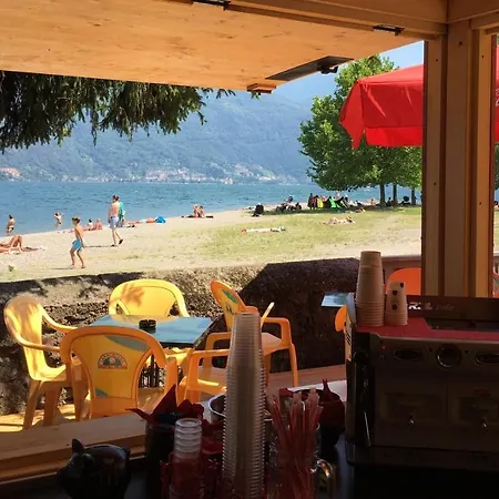 La Breva Kamp alanı Dongo